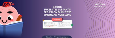 image for E-Book SUKSES TES SUBTANTIF PPG CALON GURU 2025 - BIMBINGAN KONSELING - CGR Les button
