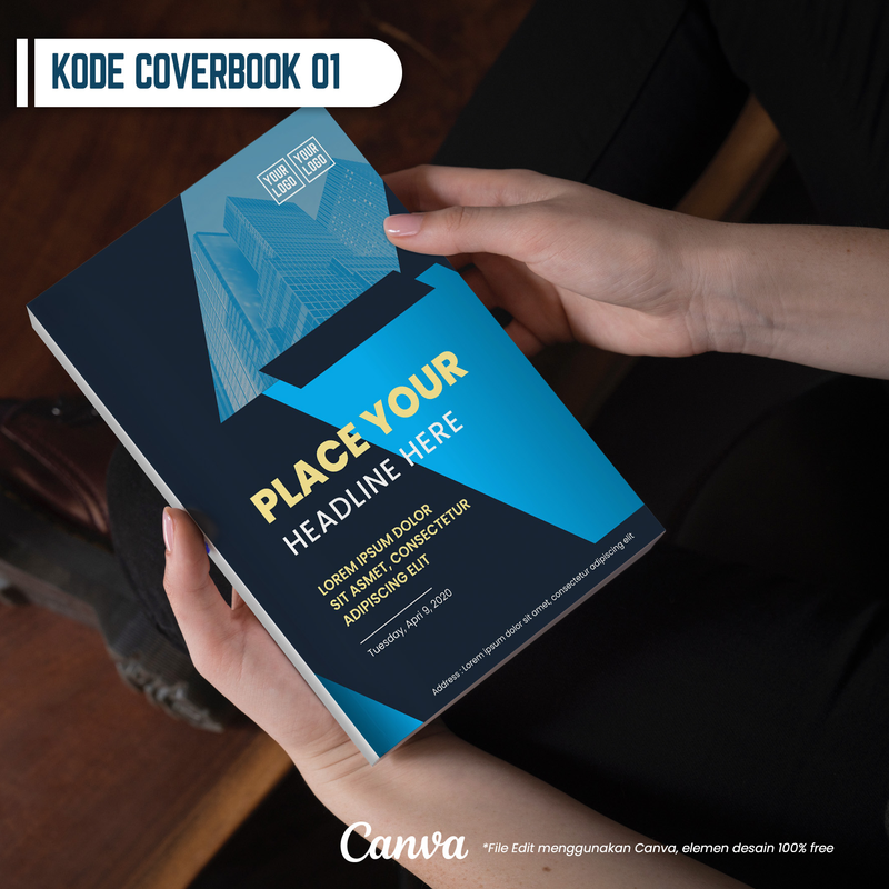 Highlight image 2 for Template Cover Buku Kode 01