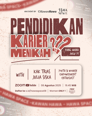 image for Lebih Dulu Mana: Pendidikan, Karir atau Menikah? button