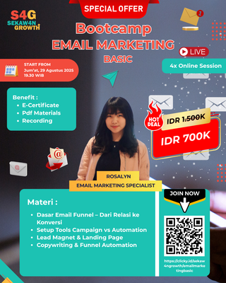 image for Mini Bootcamp Email Marketing Basic button
