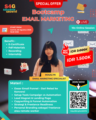 image for Bootcamp Email Marketing Full Package Cicilan button