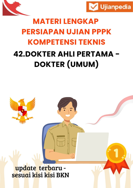 Highlight image 1 for Materi lengkap ujian PPPK formasi 42.DOKTER AHLI PERTAMA - DOKTER (UMUM)