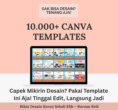 image for 10.000+ Template Canva Premium Siap Pakai Tinggal Edit button