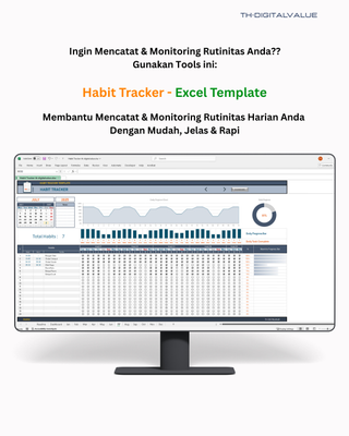 image for Habit Tracker  [Excel Template] button