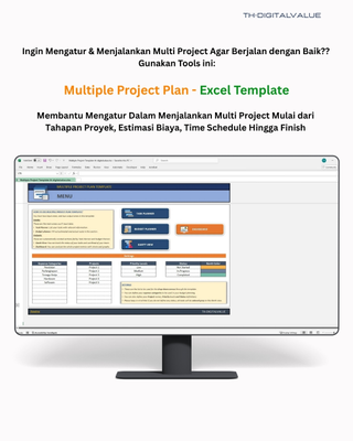 image for Multiple Project Plan [Excel Template] button
