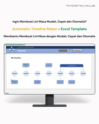 image for Automatic Timeline Generator [Excel Template] button