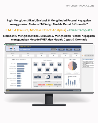 image for FMEA (Failure Mode and Effect Analysis) - [Excel Template] button