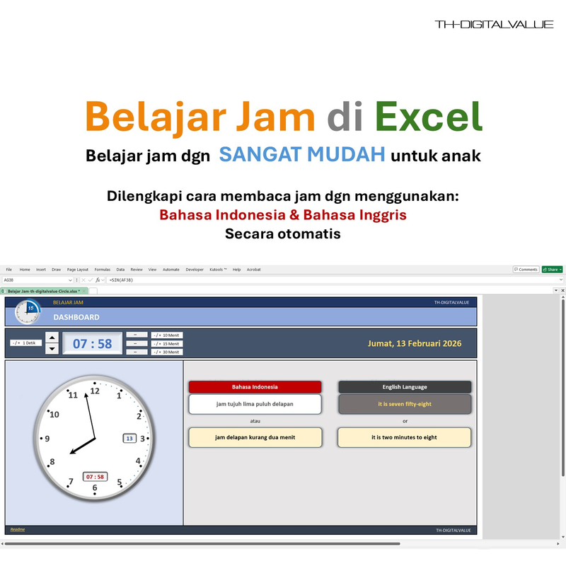 Highlight image 4 for Belajar Jam in Excel