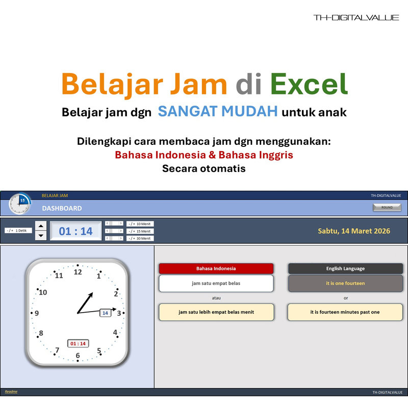 Highlight image for Belajar Jam in Excel
