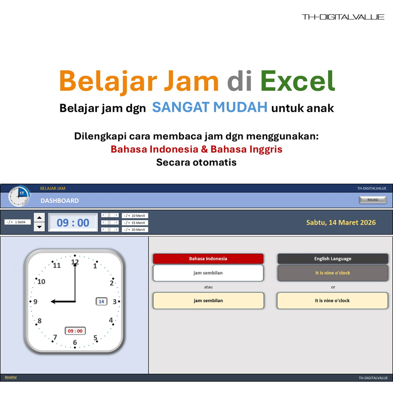 Highlight image for Belajar Jam in Excel