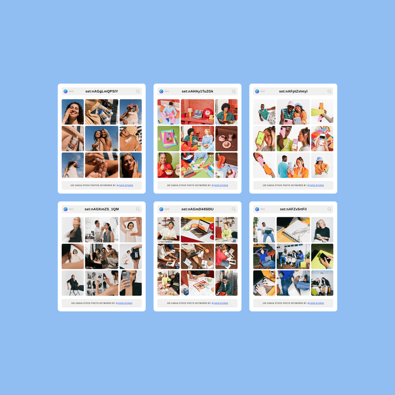 Highlight image for 100 Canva Stock Photo Keywords