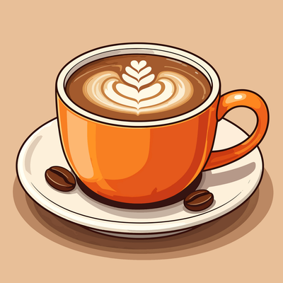 image for Support Channel dengan Secangkir Coffee ☕ button