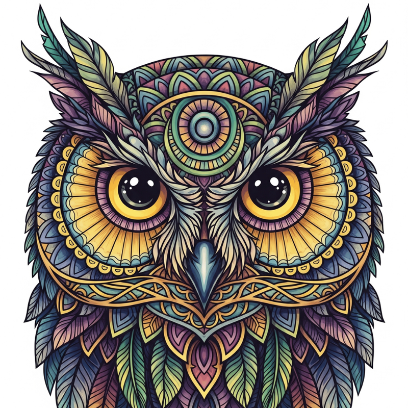 Highlight image 3 for Mewarnai Mandala Art printable Vol.2 A4/letter Coloring therapy