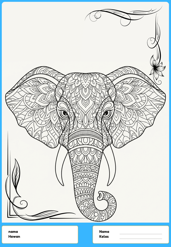 Highlight image 4 for Mewarnai Mandala Art printable Vol.2 A4/letter Coloring therapy