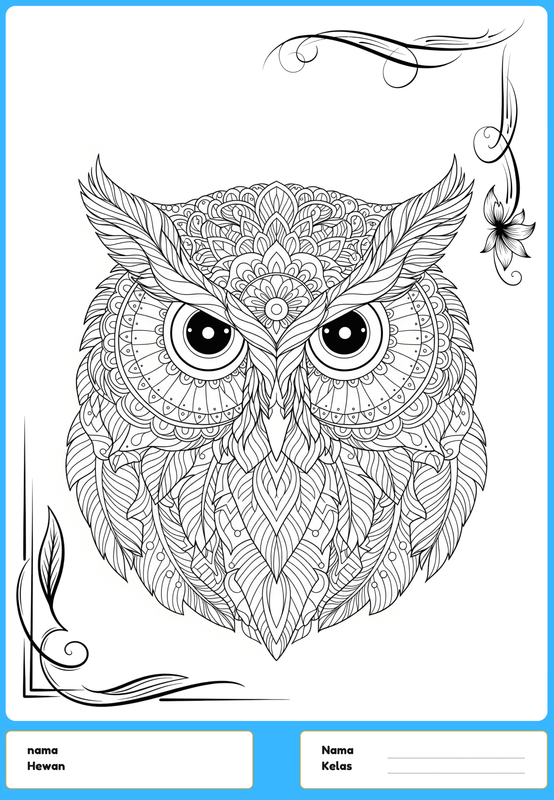 Highlight image 5 for Mewarnai Mandala Art printable Vol.2 A4/letter Coloring therapy