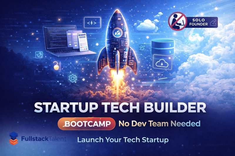 Highlight image 1 for Bootcamp Startup Tech Builder Batch 1: Solo Founder Edition
