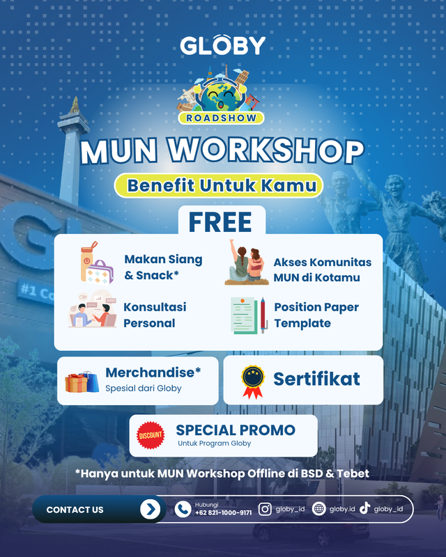 Highlight image for MUN Workshop - Online (11 Juli 2026)