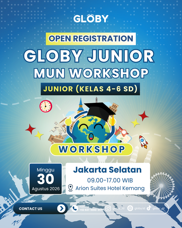 Highlight image 1 for Globy Junior MUN Workshop (Junior) - Jakarta Selatan