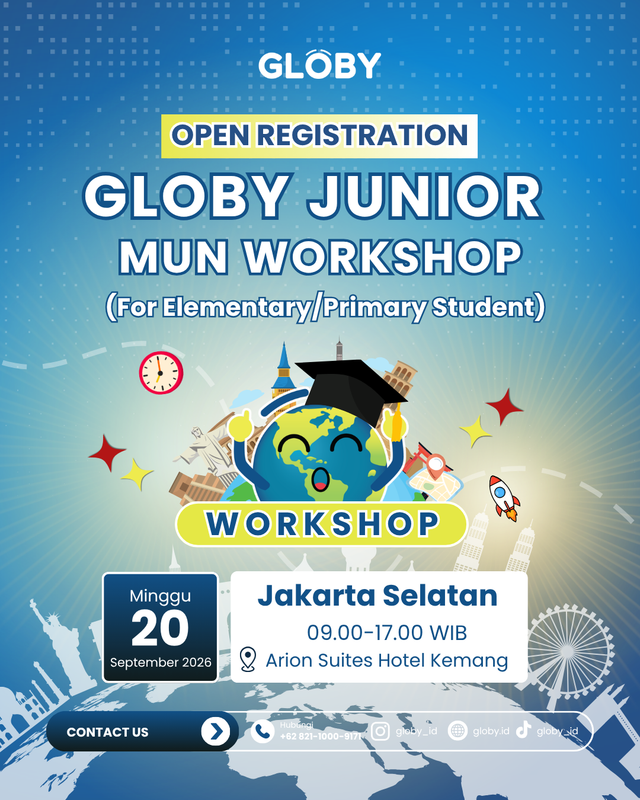 Highlight image for Globy Junior MUN Workshop (Junior) - Jakarta Selatan