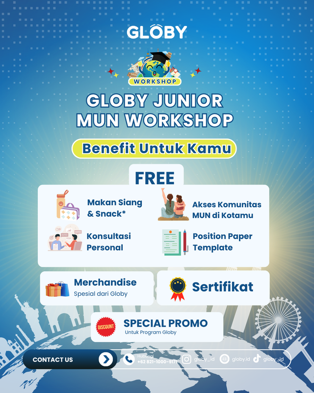 Highlight image for Globy Junior MUN Workshop (Super Junior) - Jakarta Selatan