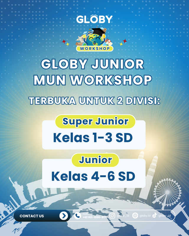 Highlight image for Globy Junior MUN Workshop (Super Junior) - Jakarta Selatan