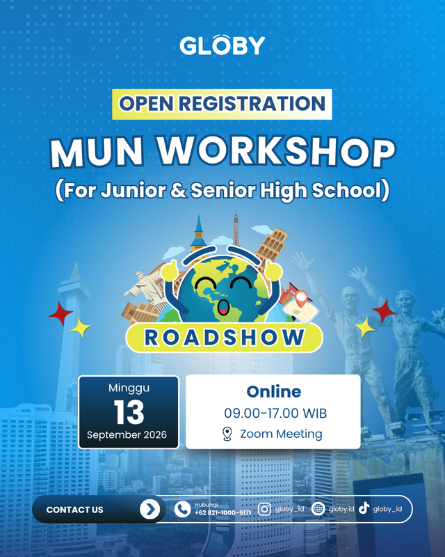 Highlight image 1 for MUN Workshop (Junior & Senior High School) - Online (13 September 2026)