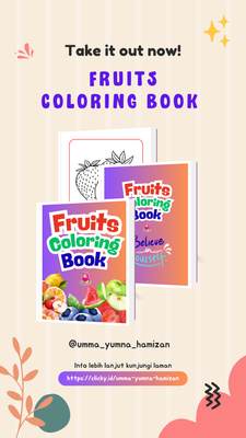 image for Fruits Coloring Book button