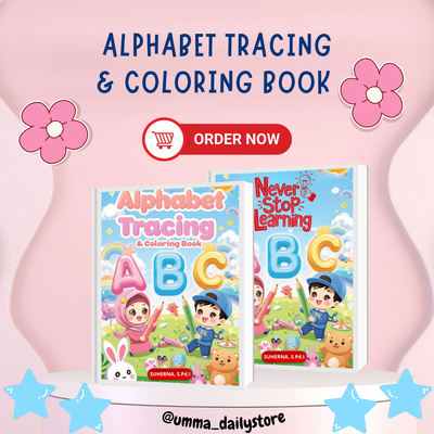 image for Alphabet Tracing and Coloring Book button