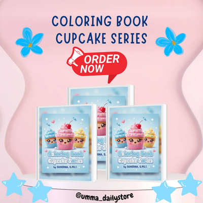 image for Coloring Book Cupcake Series button