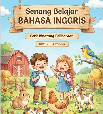 image for Worksheet bahasa Inggris seri Binatang Peliharaan button