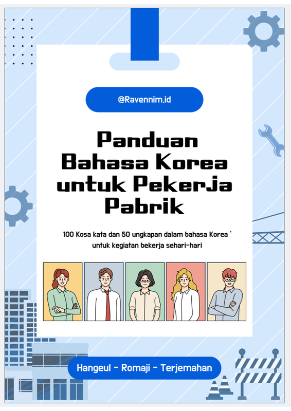 Highlight image for Panduan Bahasa Korea untuk Pekerja Pabrik