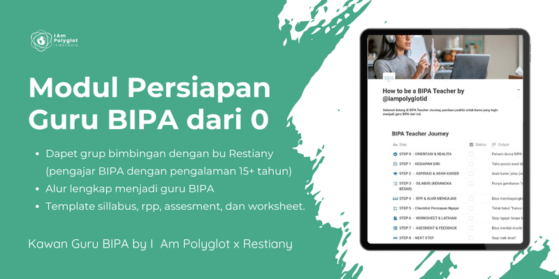Image for Cara jadi guru BIPA dari 0