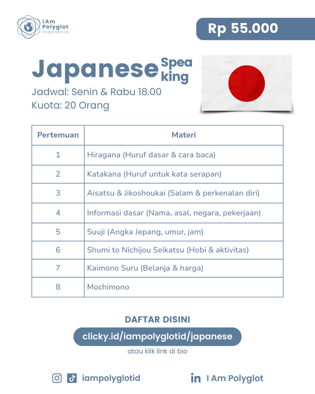 Highlight image for Japanese Class - Beginner