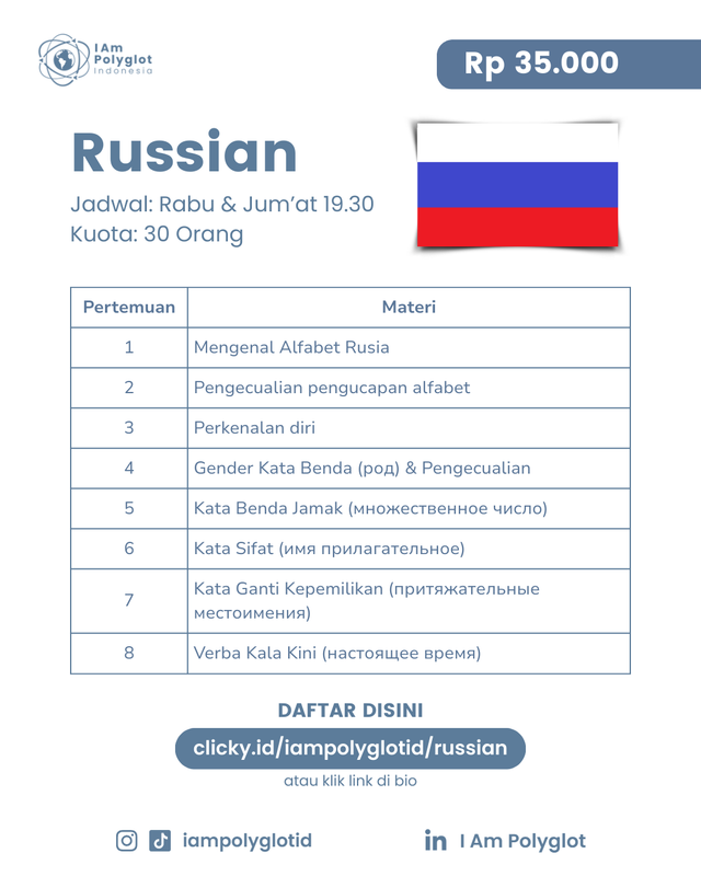 Highlight image for Russian Class - Beginner