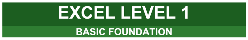 Highlight image for Excel Level1 Basic Foundation