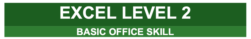 Highlight image for Excel Level2 Basic Office Skill