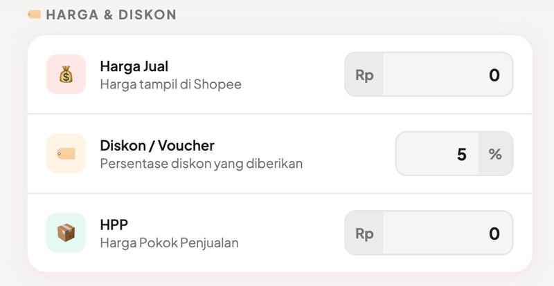 Highlight image 2 for Menghitung Keuntungan dan Biaya Penjualan - Shopee