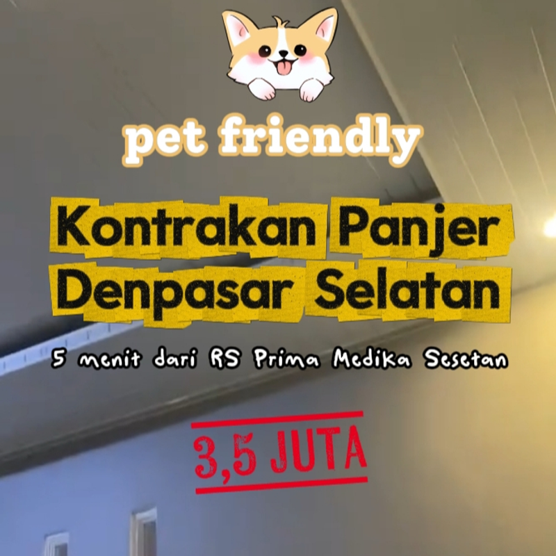 Highlight image for Kontrakan Pet Friendly dekat RS Prima Medika Sesetan, Lokasi Panjer | Harga Sewa Rp 3,5Jt/bulan