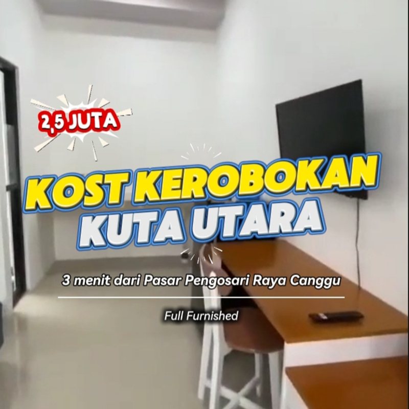 Highlight image for Kost Dekat Pasar Pengosari Raya Canggu, Kerobokan - Harga Sewa Rp 2,5 Juta/bulan