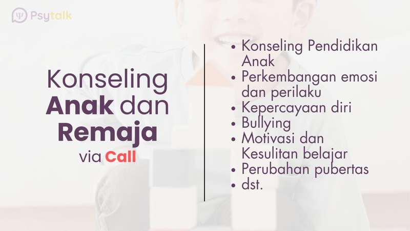 Highlight image for Child and Adolescence Counseling via Call