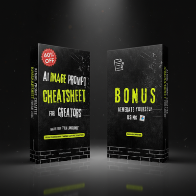 image for BUNDLING 100++ AI IMAGE PROMPTS CHEATSHEET FOR CREATORS | BONUS GENERATE YOURSELF USING GEMINI AI button