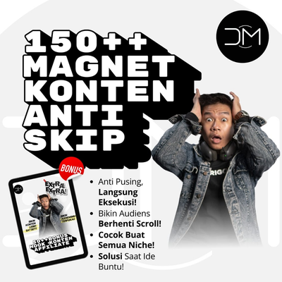image for 150++ HOOK & 50++ EXTRA SHOPPE AFFILIATE  KONTEN by DARY MUAMMAR button