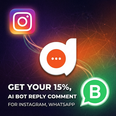 image for (PAKET PRO) AI BOT REPLY | AI AUTOMATION FOR IG ✅, WA ✅, LIVE WIDGET ✅ button