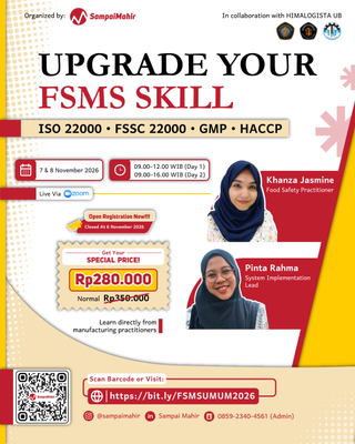Daftar Training FSMS