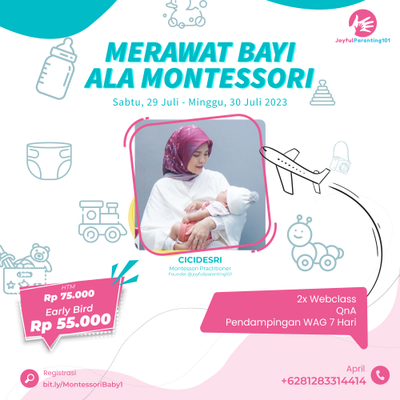 image for Merawat Bayi ala Montessori [RECORDED] button