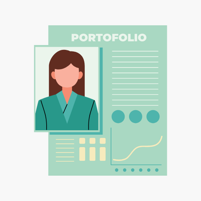 image for Tips Menulis Portofolio Content Writer  button