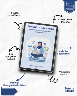 image for Menulis dengan Arah: Menentukan Niche, Konsistensi, & Monetisasi button