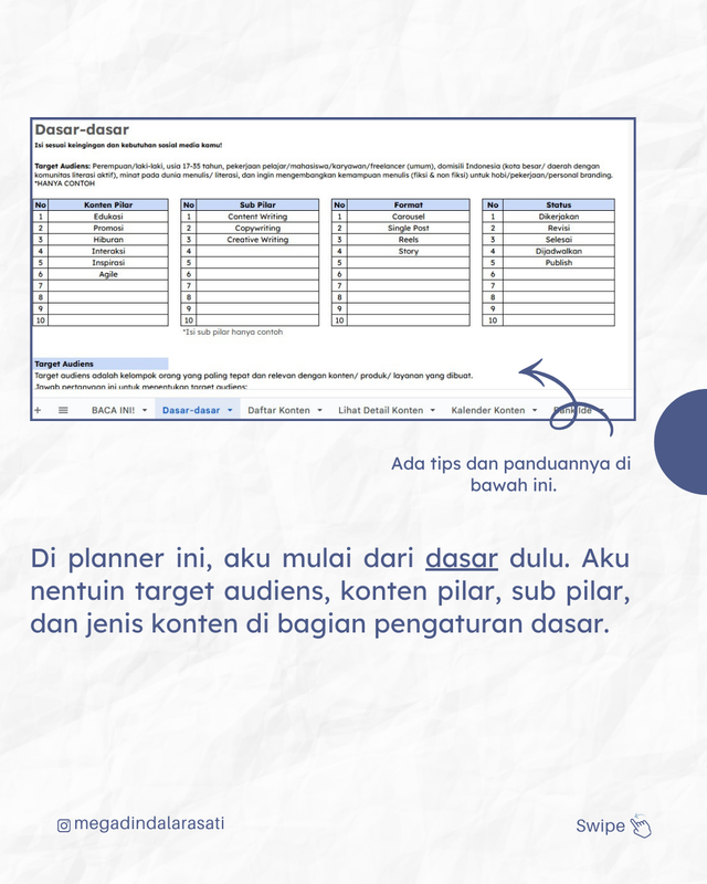Highlight image for Template Content Planner Instagram 