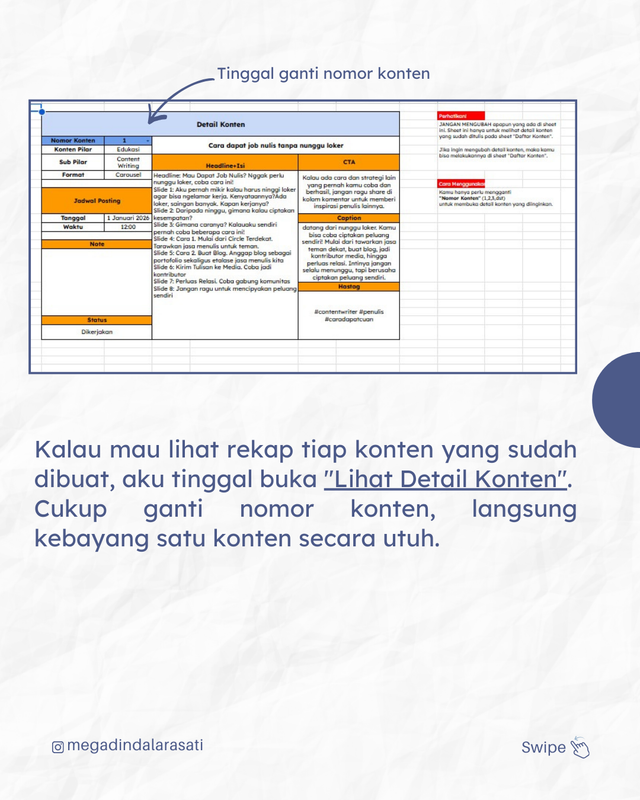 Highlight image for Template Content Planner Instagram 