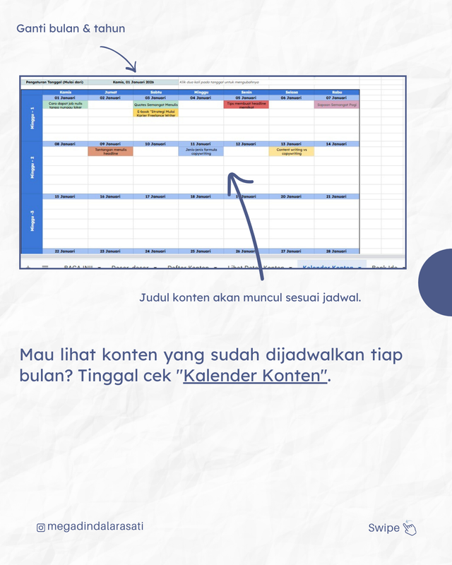 Highlight image for Template Content Planner Instagram 